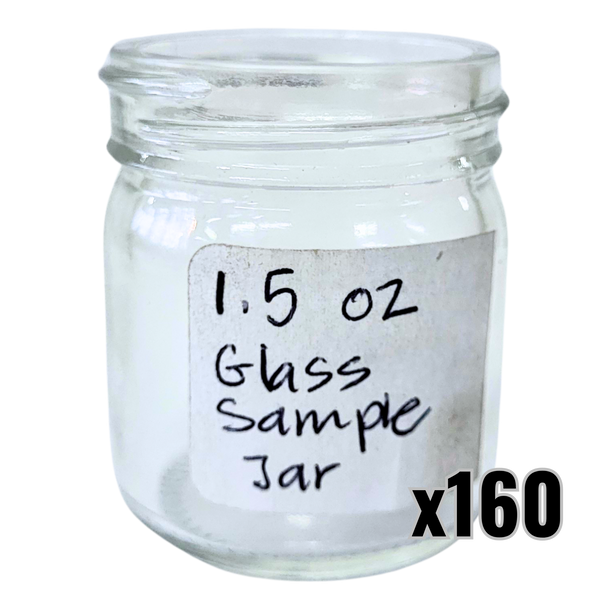 1.5 oz Glass Sample Jar