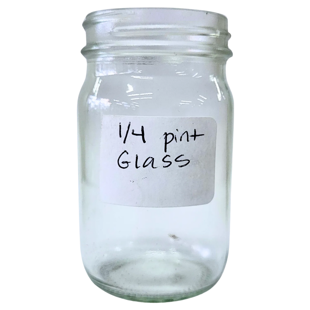 1/4 Pint Glass Jars - 4 1/4 oz