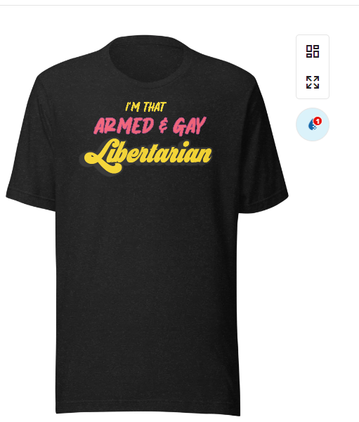 I'm That Libertarian (Customizable) Unisex t-shirt