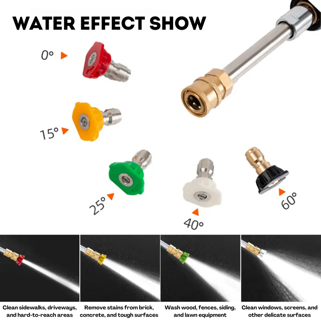 Pressure Washer Gun, Car Cleaning Tool Unique Mechanism