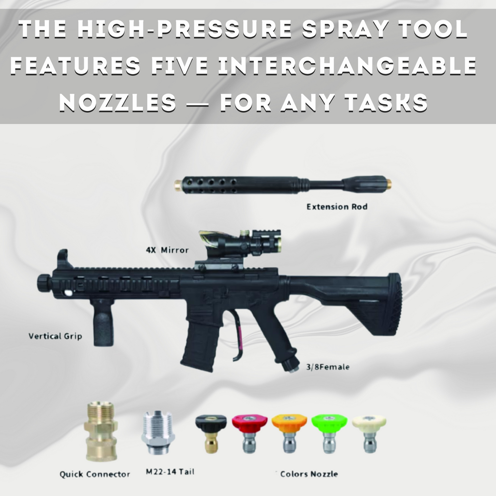 Pressure Washer Gun, Car Cleaning Tool Unique Mechanism