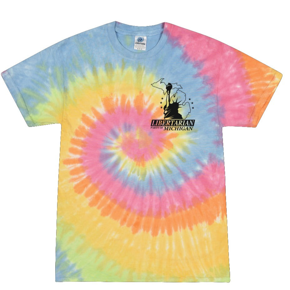 Libertarian Party of Michigan Tie Dye Tee