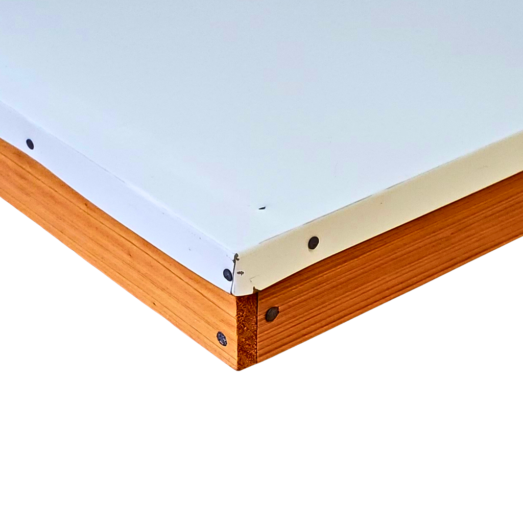 5-Frame Cypress Metal Capped Telescoping Cover