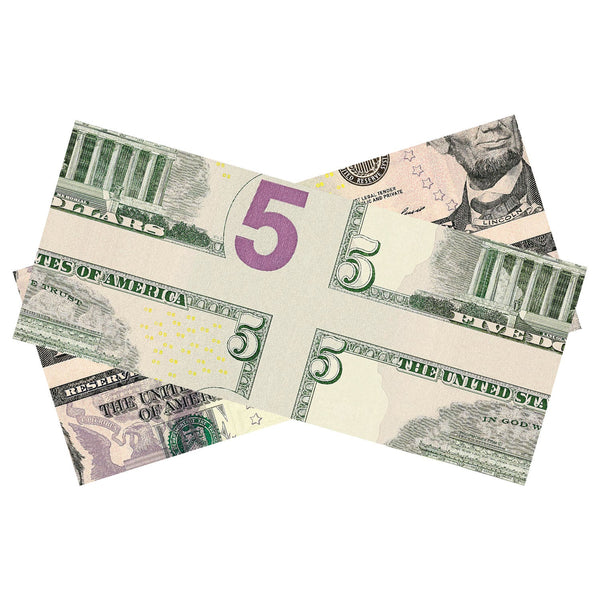 $5 Mis-Made Bill for Magicians