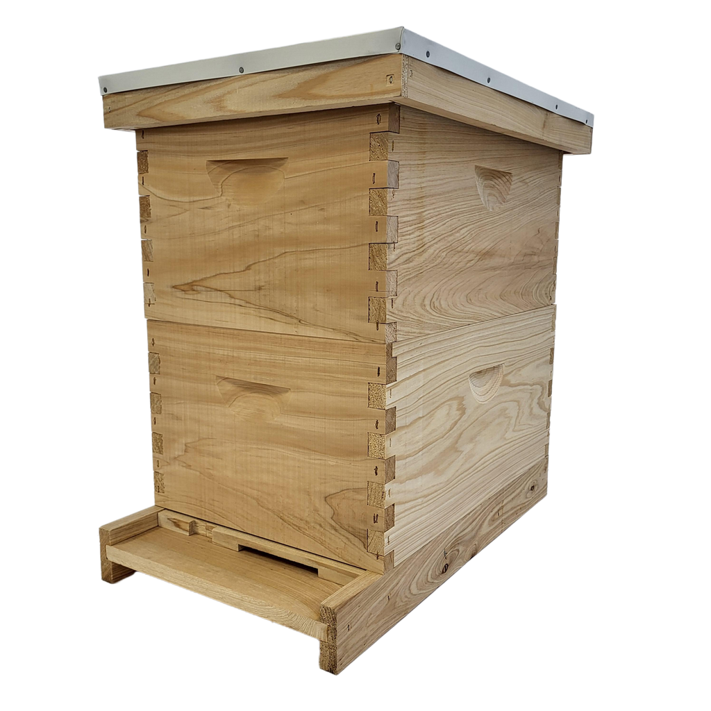 8-Frame Double Deep Box Hive Kit