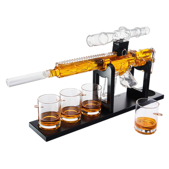 Whiskey Decanter Set - AR Limited Edition - 800 ml & 4 12oz