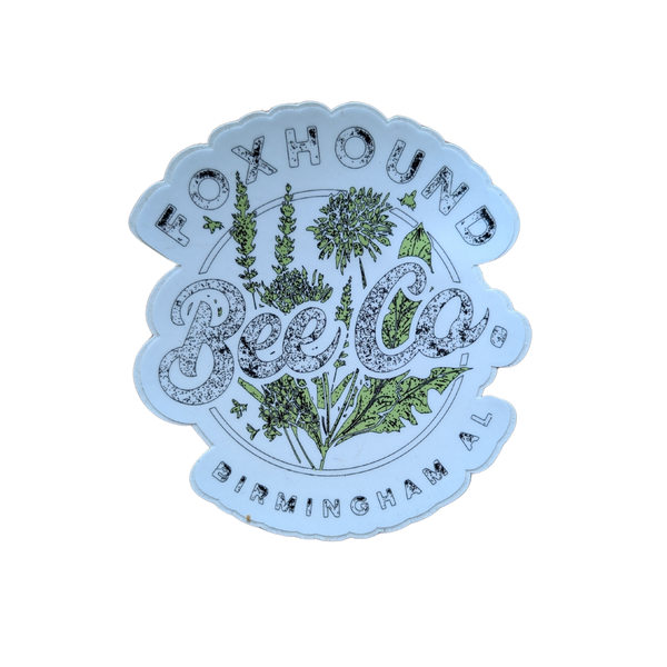 Bee Food Vinyl Sticker