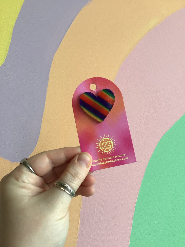 2025 Pride Donation Studs +Pins