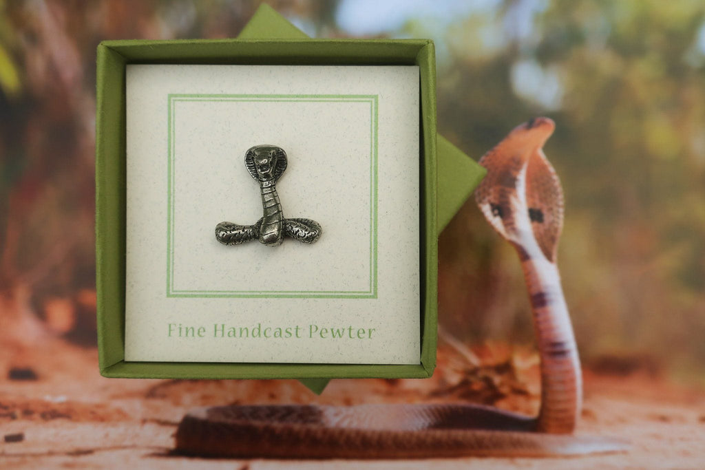 Cobra Lapel Pin