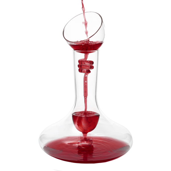 Wine Tower Decanting & Aerator Set - 2 Aerating Parts