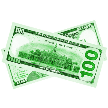 100x $100 New Series Green Bills