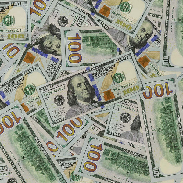 $100,000 Full Print New Series Stacks