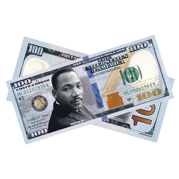 $100 Martin Luther King Jr. Commemorative Bills