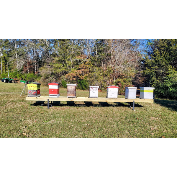 Metal Hive Stand with Adjustable Legs