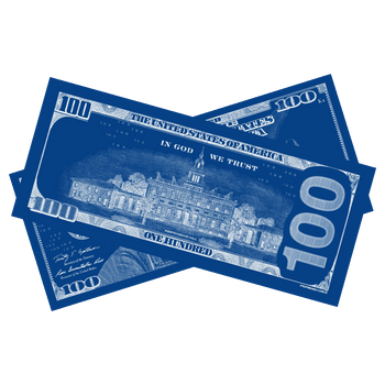 100x $100 New Series Los Angeles Blue Bills