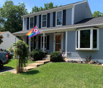 Ohio LGBTQ+ Rainbow Pride Flag
