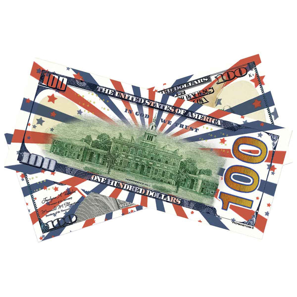 $100 4th of July Independence Day Bills