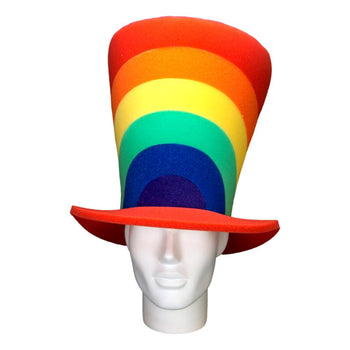 Pride Rainbow Wide Top Hat