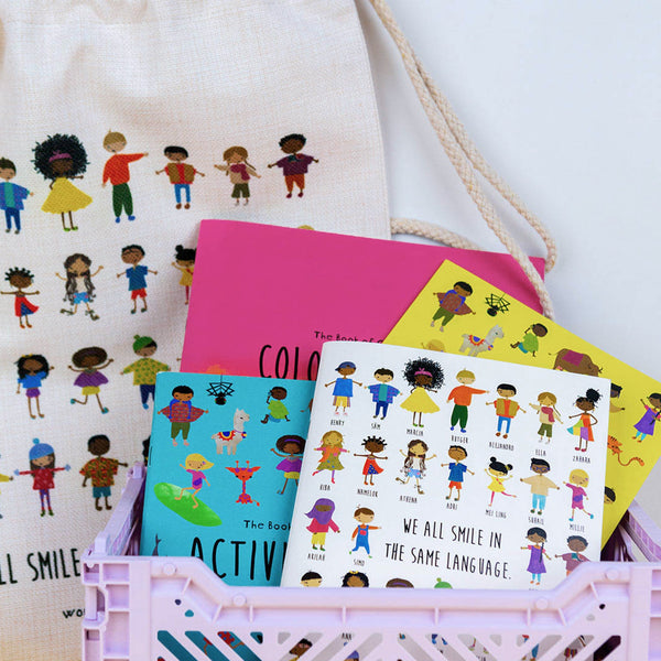 Smiles Notebook by Worldwide Buddies