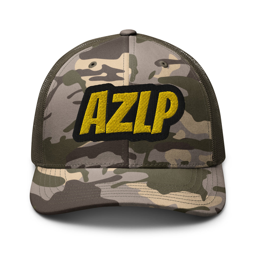 AZLP Camouflage trucker hat - Proud Libertarian - Libertarian Party of Arizona