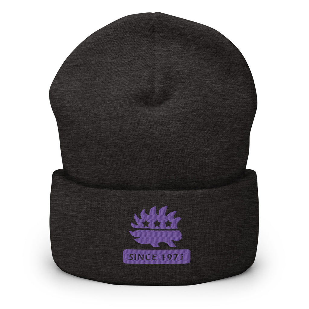 Libertarian Porcupine (Since 1971) Cuffed Beanie