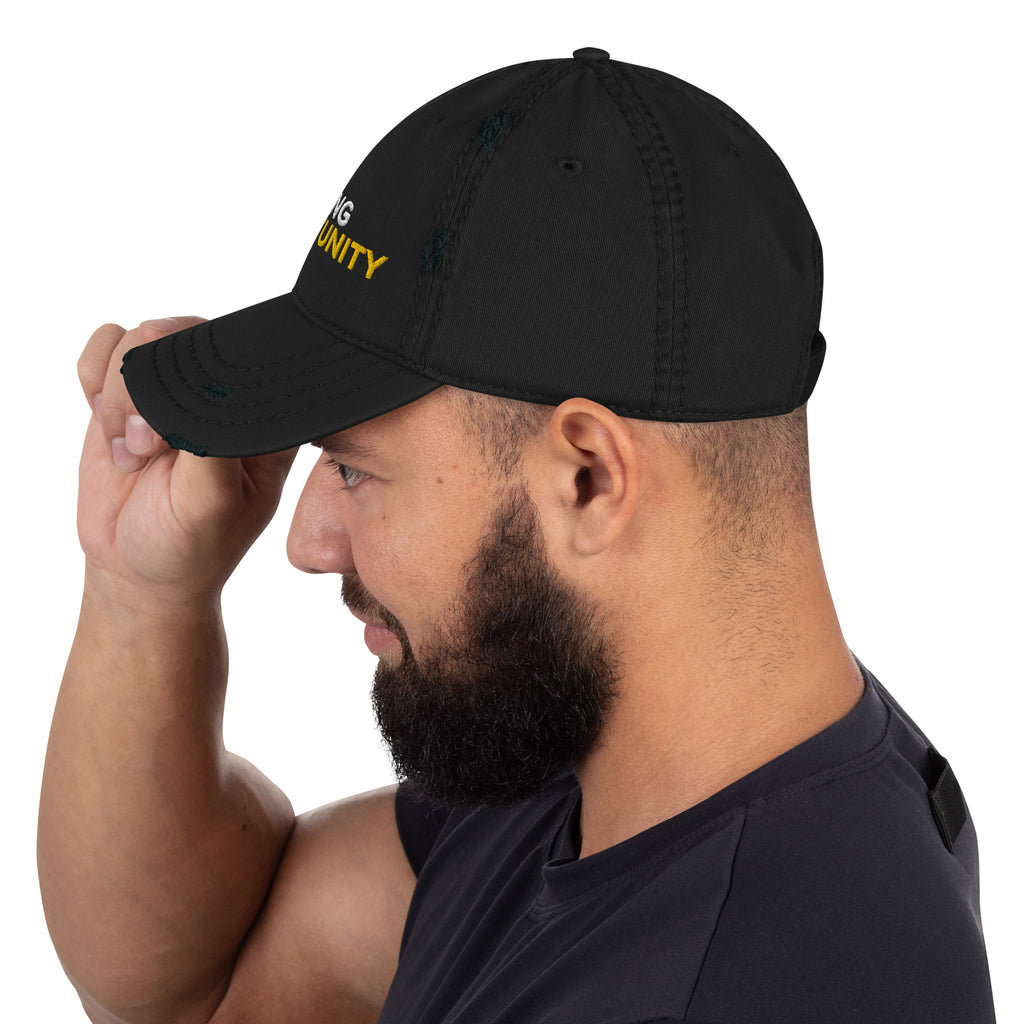 Chase-ing Opportunity Distressed Dad Hat