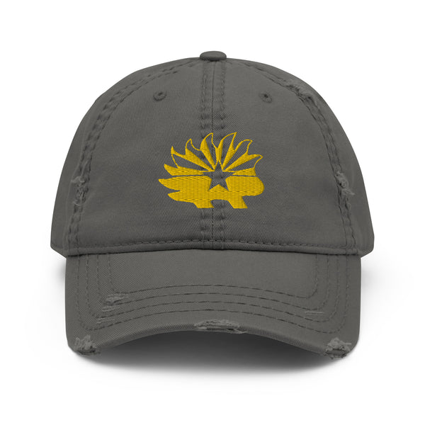 Arizona Libertarian Party Distressed Dad Hat - Proud Libertarian - Libertarian Party of Arizona