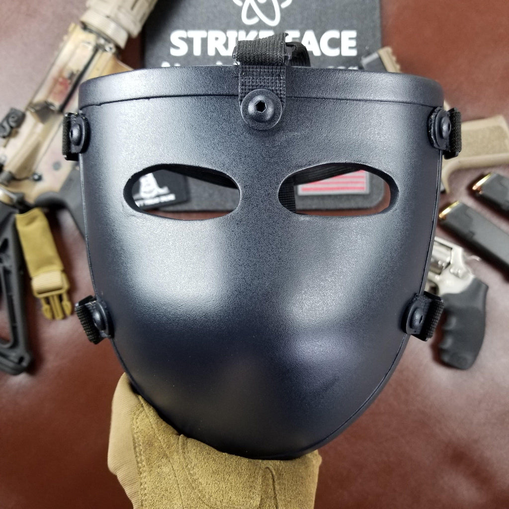 Half Face Bulletproof Mask for Helmets | NIJ Level IIIA+