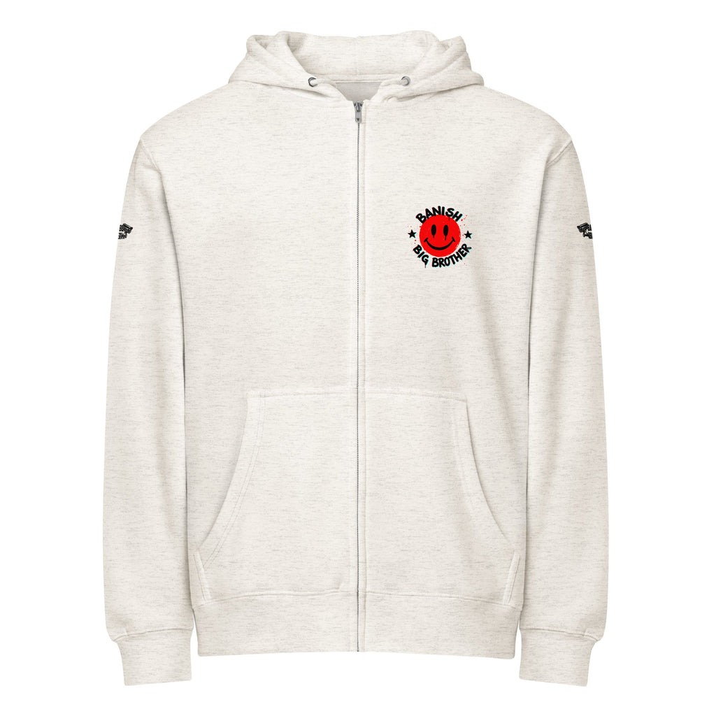 Banish Big Brother Deluxe Zip-Up Hoodie (Light)