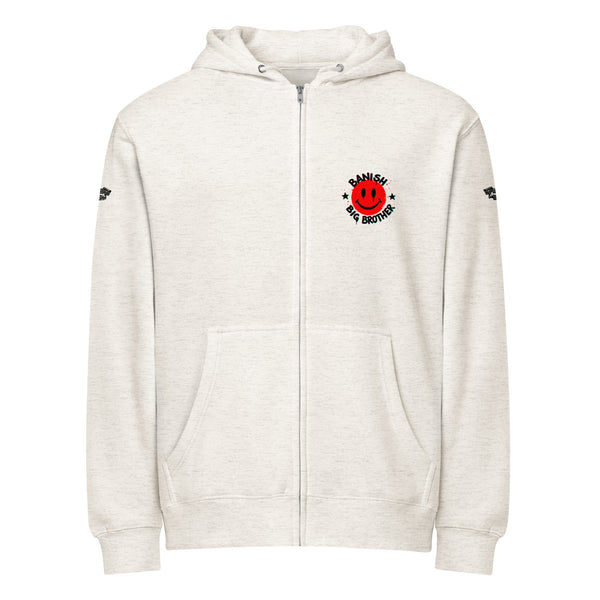 Banish Big Brother Deluxe Zip-Up Hoodie (Light)