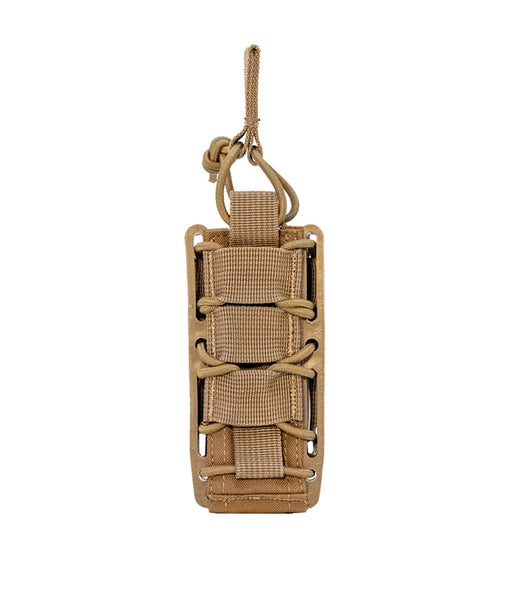 Rapid Access Single Pistol Open Top Molle Mag Pouch -