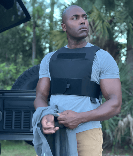 Stealth Low Visibility Concealed Body Armor Plate Carrier -