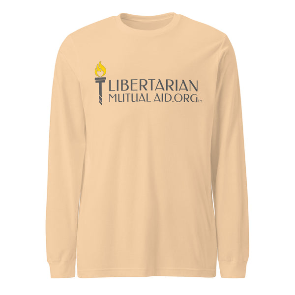 Libertarian Mutual Aid - We are not from the Government Long Sleeve Tee