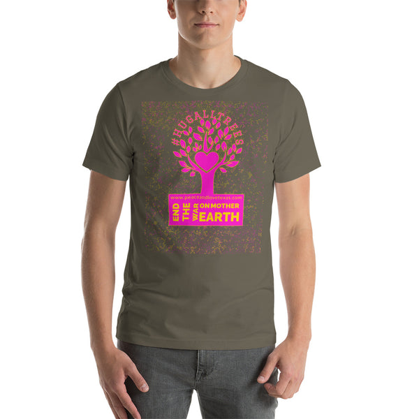 #HugAllTrees Short-Sleeve Unisex T-Shirt