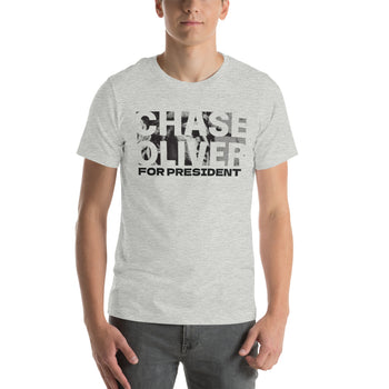 Chase Oliver for President Halftone Unisex t-shirt