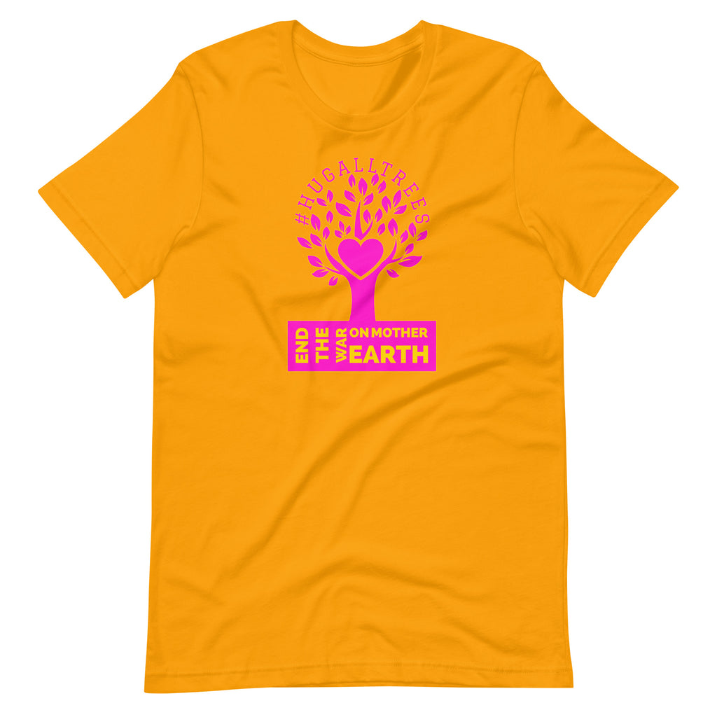 #HugAllTrees Short-Sleeve Unisex T-Shirt