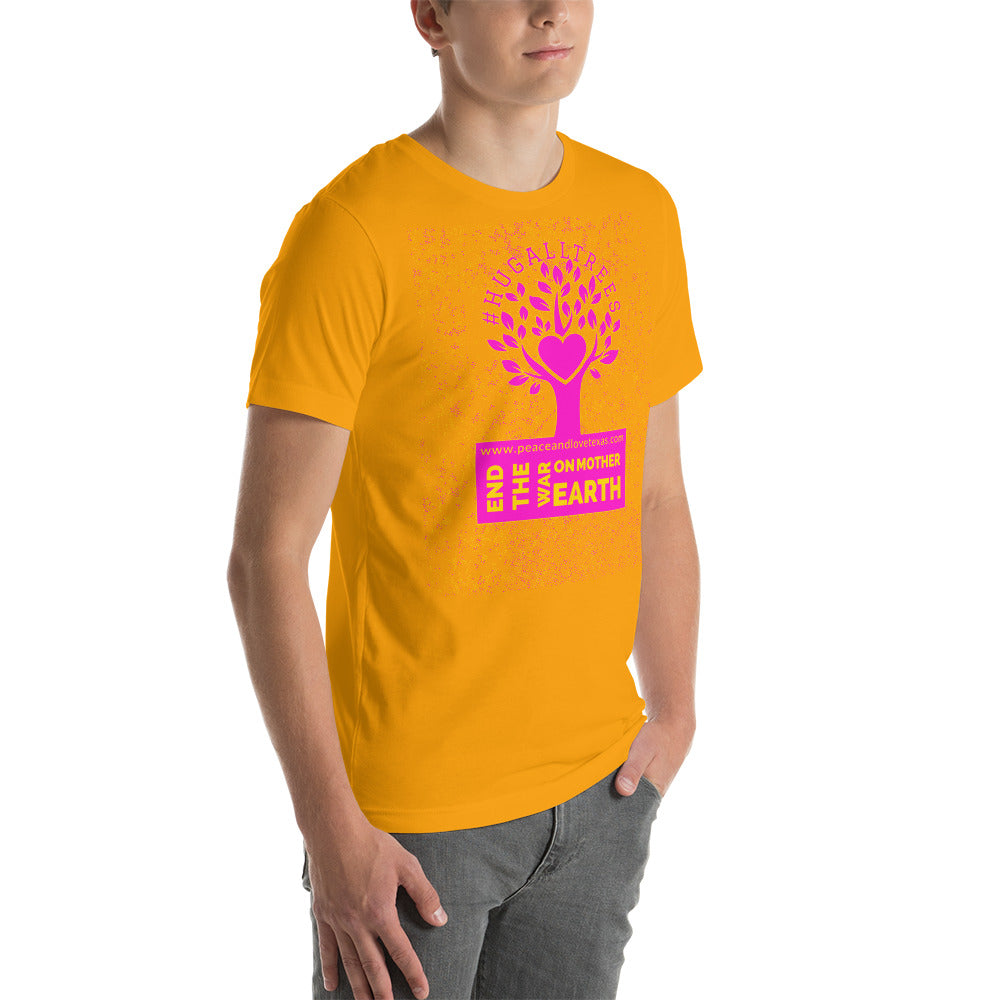 #HugAllTrees Short-Sleeve Unisex T-Shirt