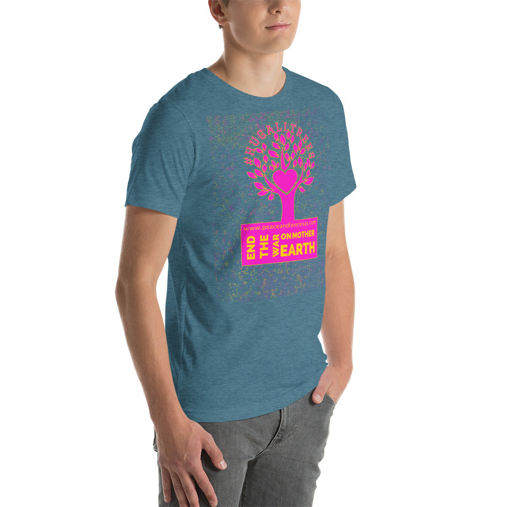 #HugAllTrees Short-Sleeve Unisex T-Shirt