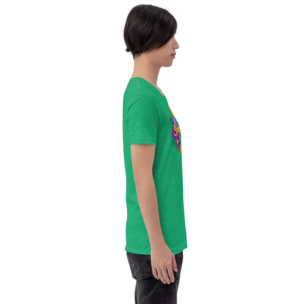 Mushmore Spring Garden Unisex t-shirt