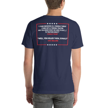 (Trump Didn't) Pardon Assange Pardon Snowden Pardon Ulbricht T-Shirt