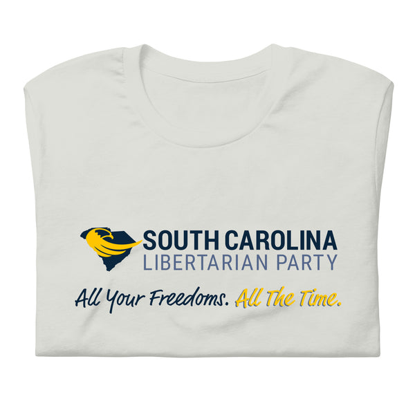 All of your Freedoms. All of the Time. SCLP t-shirt