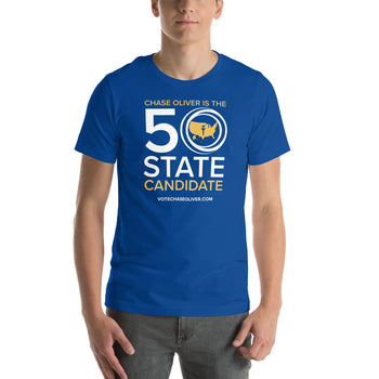 50 State Candidate - Chase Oliver Unisex t-shirt