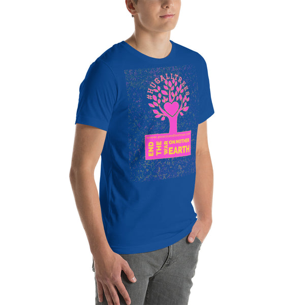 #HugAllTrees Short-Sleeve Unisex T-Shirt