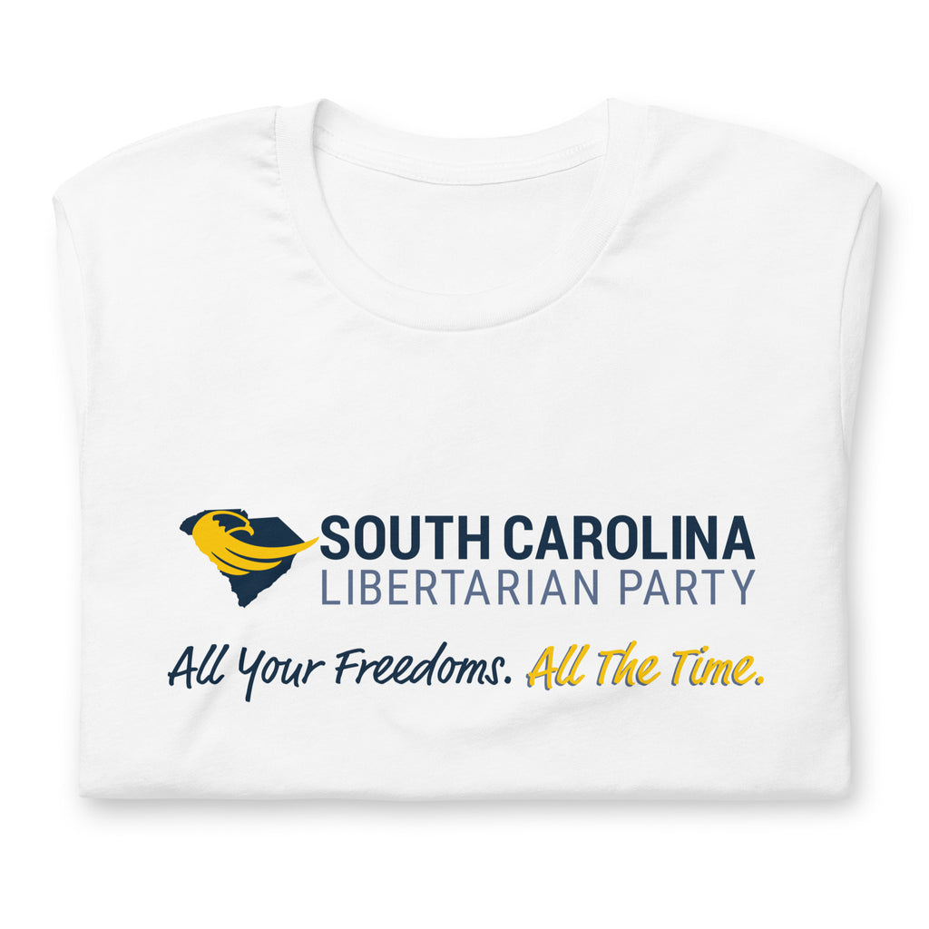 All of your Freedoms. All of the Time. SCLP t-shirt