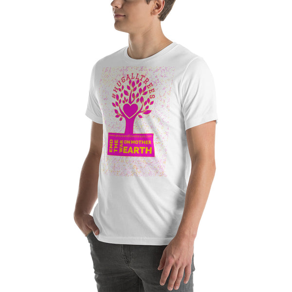 #HugAllTrees Short-Sleeve Unisex T-Shirt