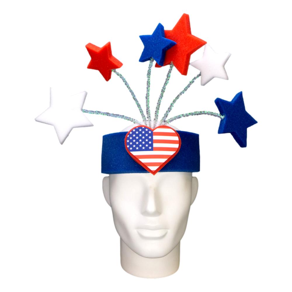 USA Stars Headband