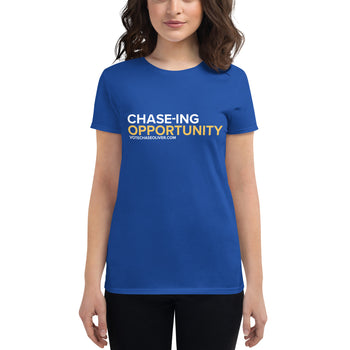 Chase-ing Opportunity -Chase Oliver for President Women's short sleeve t-shirt