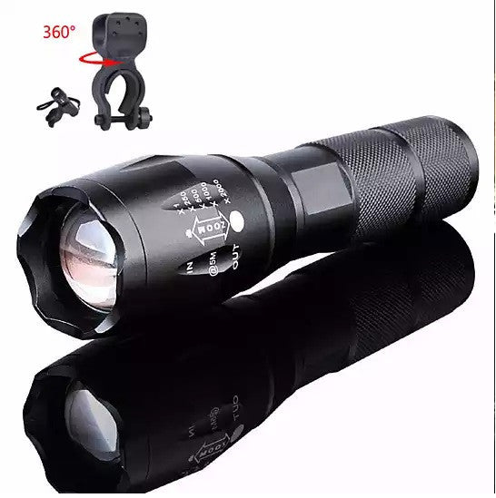 Zoom In A Flash Your Big Flash Light In Small Footprint + Bonus Bike Mount Free by VistaShops - Proud Libertarian - VistaShops