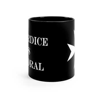 Cowardice is Immoral 11oz Black Mug - Proud Libertarian - Proud Libertarian