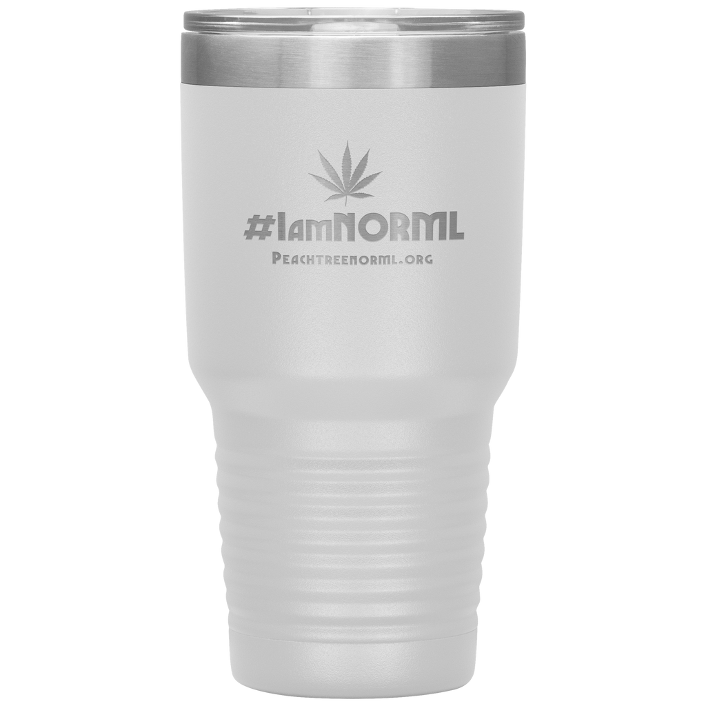 #IAmNORML Tumbler 30z - Proud Libertarian - Peachtree NORML